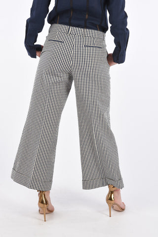 Gun Club Check MELODY Wide Leg Pants