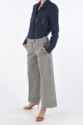 Gun Club Check MELODY Wide Leg Pants