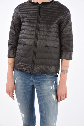 Lightweight Reversible SIONDRA-ERRE Down Jacket with Zip Closure