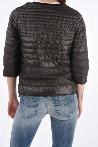 Lightweight Reversible SIONDRA-ERRE Down Jacket with Zip Closure