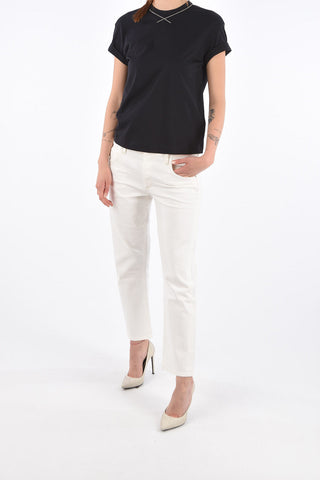rhinestone embellished t-shirt