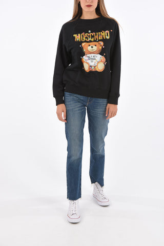 COUTURE! Printed crewneck sweatshirt
