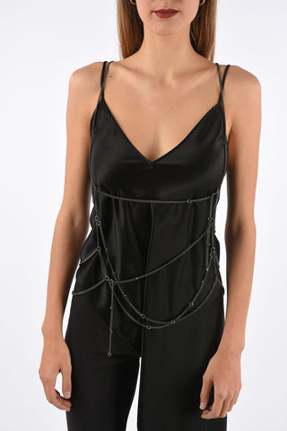 Body Chain in Argento