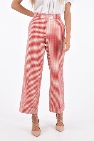 Gun Club Check MELODY Wide Leg Pants