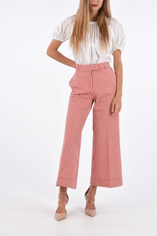 Gun Club Check MELODY Wide Leg Pants