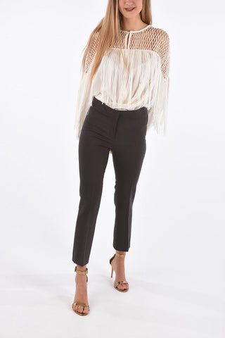 Stretchy Wool MONET Cropped Pants