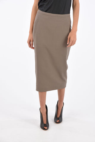 Virgin Wool PILAR SHORT Tulip Skirt
