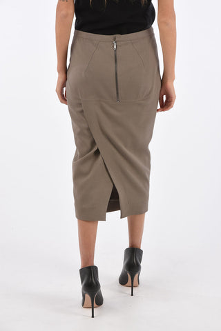 Virgin Wool PILAR SHORT Tulip Skirt