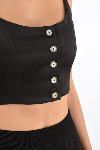 Cropped Bustier Top
