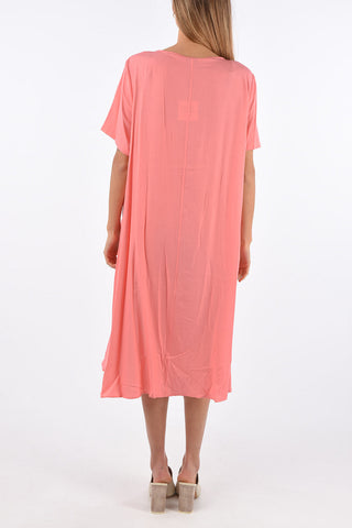 Vestito Oversized con Galetta