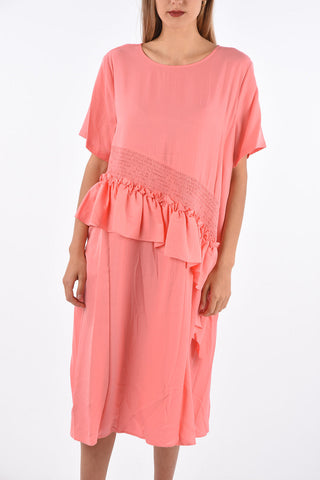 Vestito Oversized con Galetta