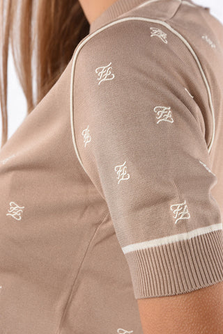 maglia girocollo a manica corta