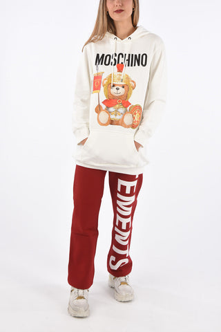 COUTURE! Printed hooded sweatshirt