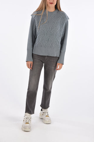denim stretch CARMA cropped jeans