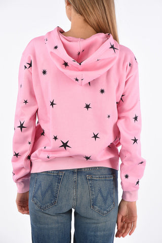 COUTURE! Printed hooded sweatshirt