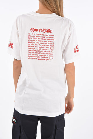printed crewneck t-shirt