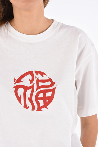 printed crewneck t-shirt