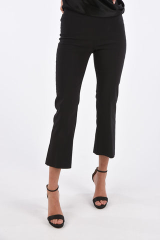 Super Stretch Fabric Cropped LEO Flare Pants
