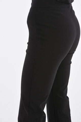 Super Stretch Fabric Cropped LEO Flare Pants