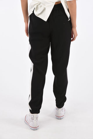 Joggers con Tasche a Filo e Elastico Alla Caviglia 