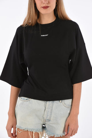 ¾ Sleeve Box Crop T-Shirt