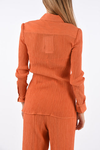 Camicia Increspata CRUZ in Seta e Cotone