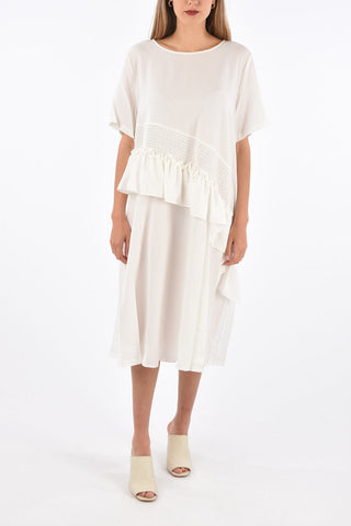 Oversized Dress with Ruffles