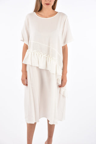 Oversized Dress with Ruffles