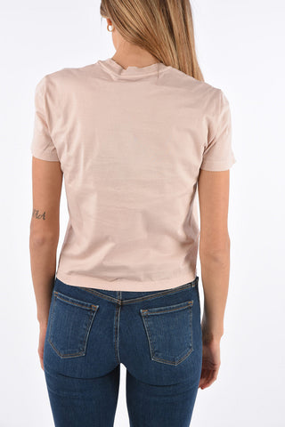 T-shirt girocollo con taschino