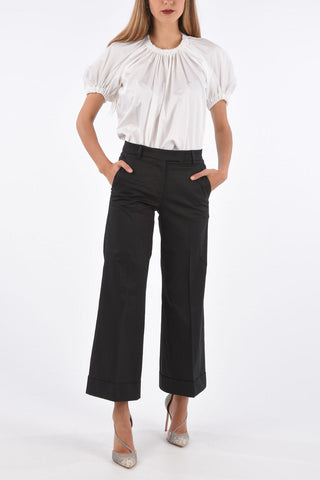 Jetted Pocket MELODY Wide Leg Pants 