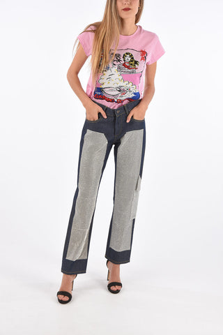 Jeans Gioiello a Vita Alta