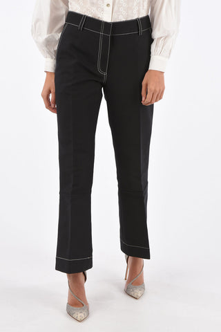 Visible Seams Flared Pants