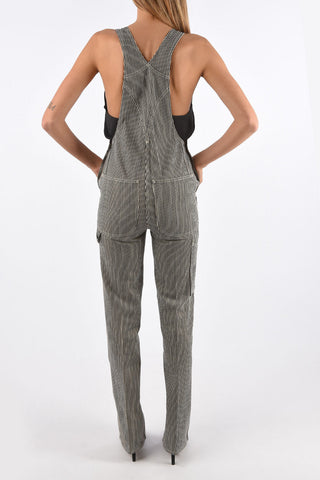 Striped jumpsuit