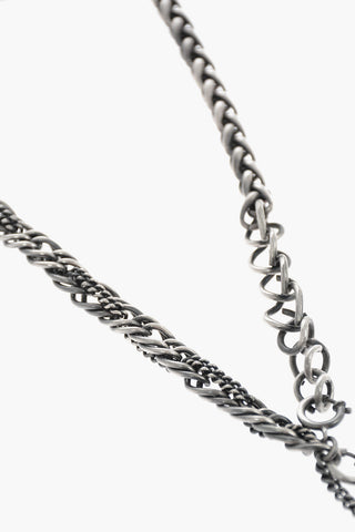 Collana a Catena in Argento con Pendente