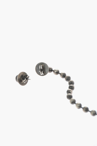 Silver Globule Earrings