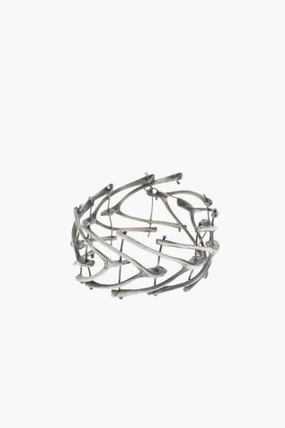 Silver Wishbones Bracelet