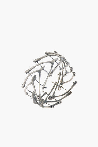 Silver Wishbones Bracelet