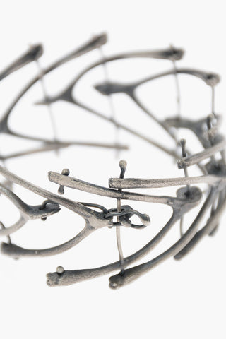 Silver Wishbones Bracelet