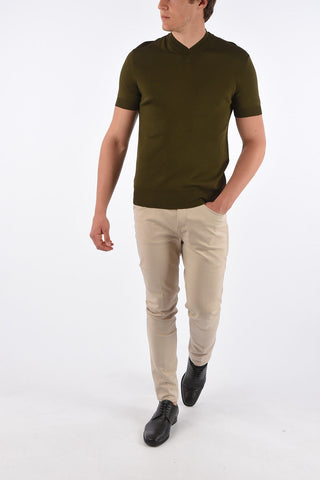 V-Neck Slim Fit Sweater