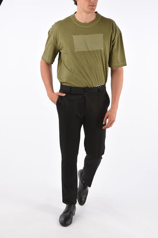 MM14 Tapered Fit Belt Loops Trausers