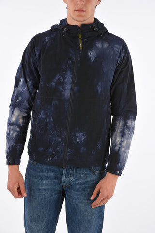 Waterproof Tie Dye Jacket with Hood