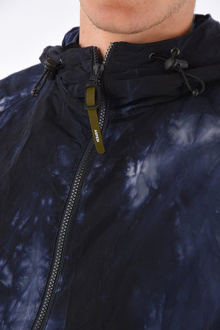 Waterproof Tie Dye Jacket with Hood