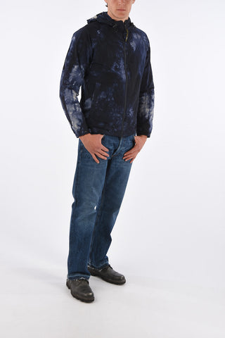 Waterproof Tie Dye Jacket with Hood