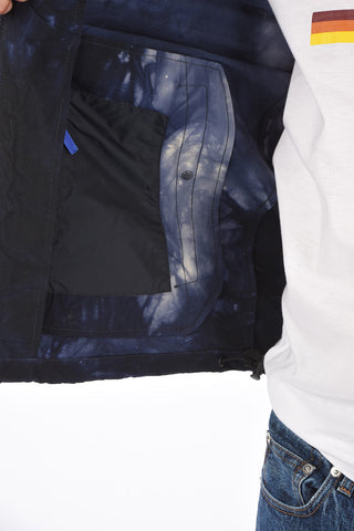 Waterproof Tie Dye Jacket with Hood