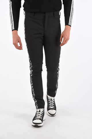 Pantalone Piping Slim Fit con Passanti