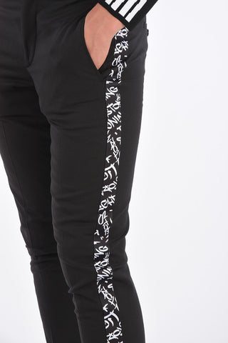 Pantalone Piping Slim Fit con Passanti