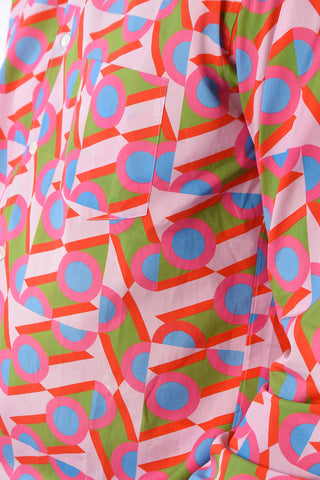 SHIRT Multicolor Spread Collar Shirt with Pocket