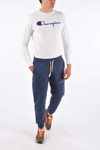 Embroidered logo sweat jogger pants