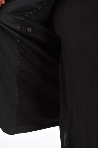 Slim fit notch lapel 2-button blazer