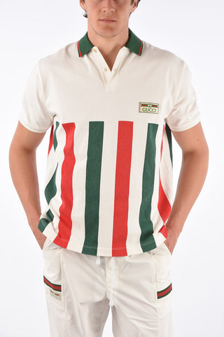 Polo 2 bottoni con ricamo logo